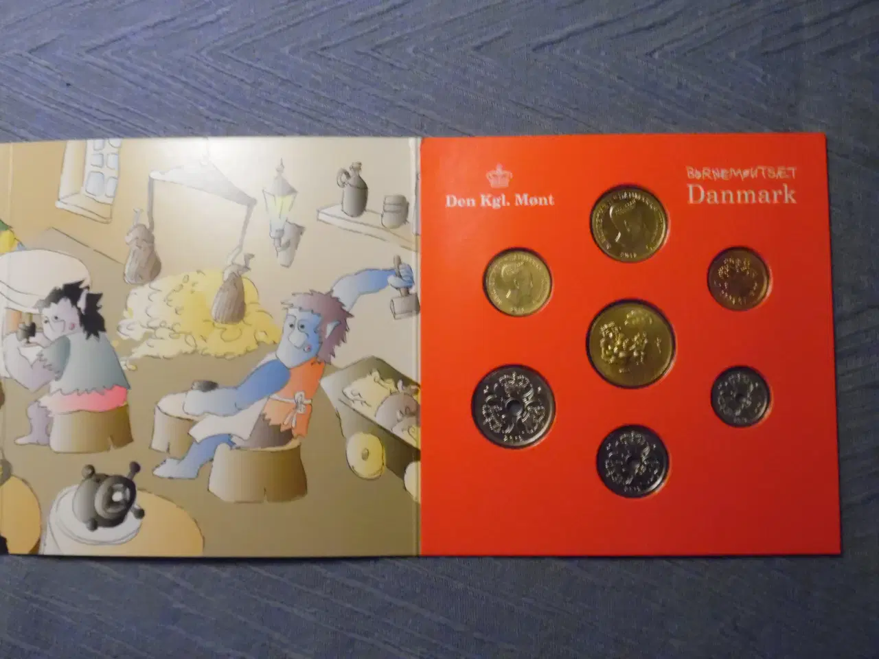 Billede 1 - Den kgl. mønt 2012 Børne møntsæt