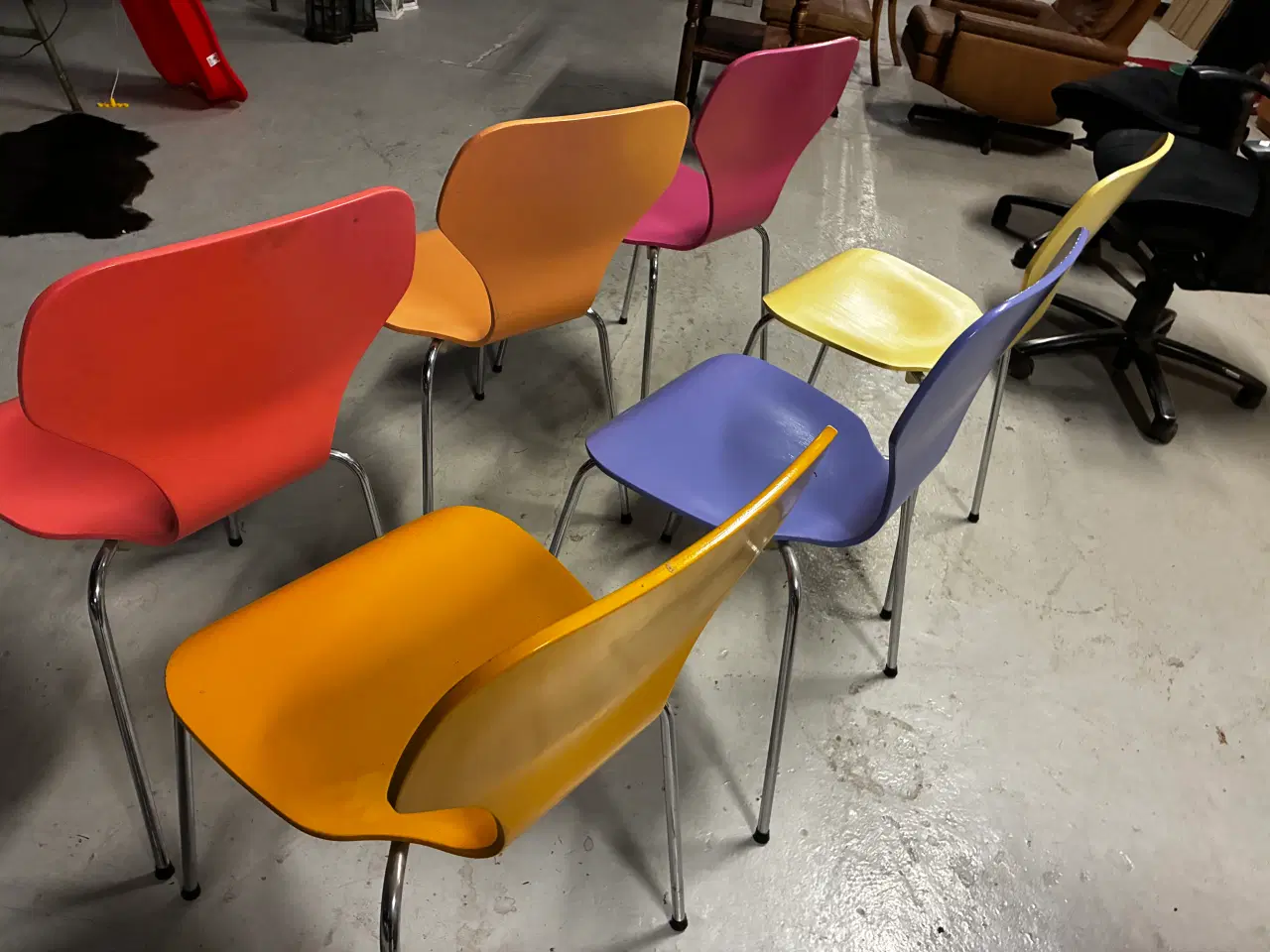 Billede 6 - Stole farvet