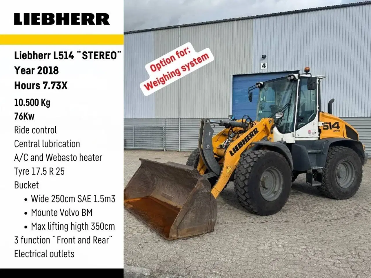 Billede 1 - Liebherr L 514