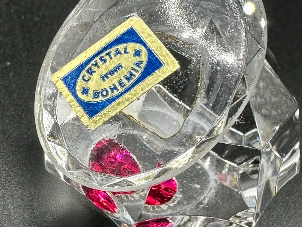 Billede 8 - Retro miniature dekoration af ægte krystal