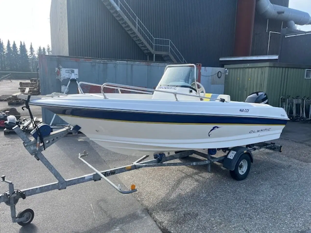 Billede 3 - Olympic 460 CCF m/40hk Mercury og bådtrailer