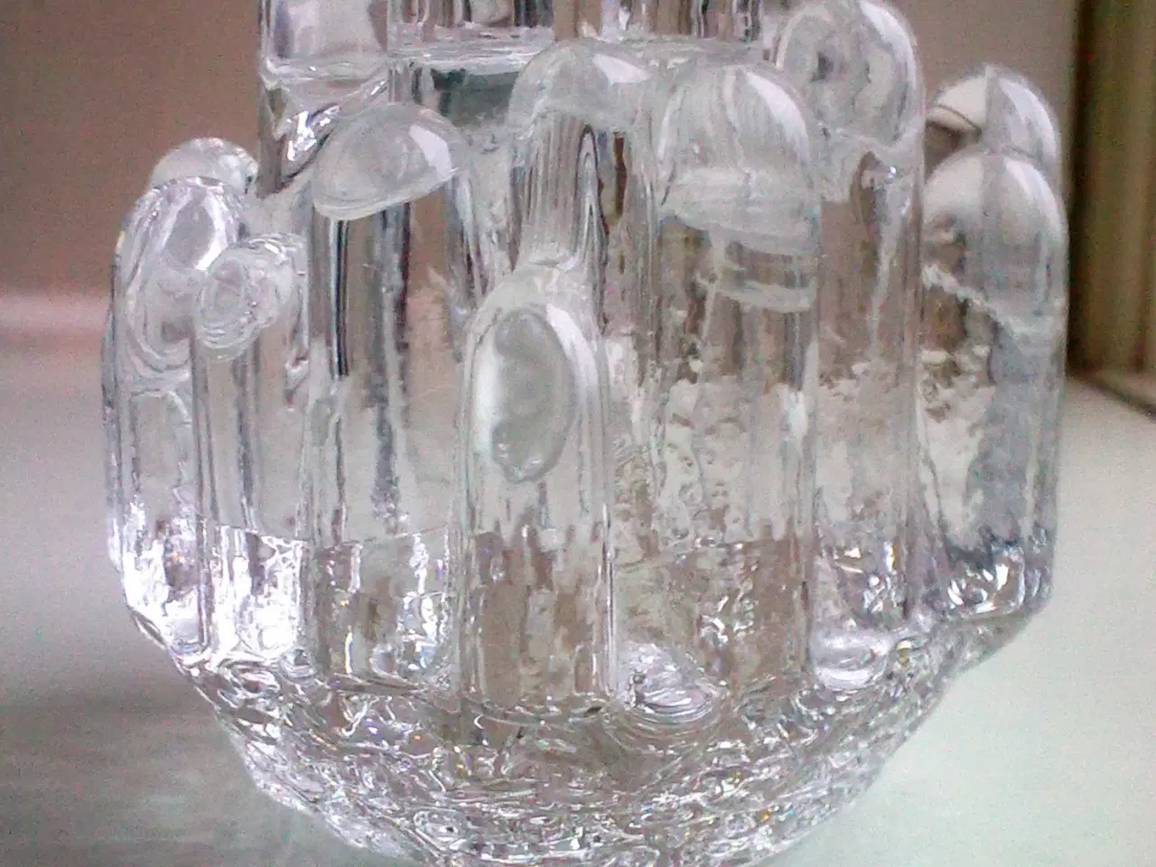 Billede 4 - Polar glas lysestage Kosta Boda = den originale