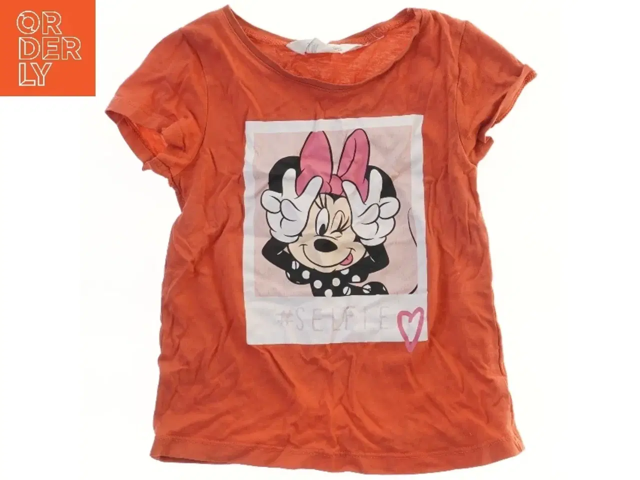 Billede 1 - T-shirt med Minnie Mouse print fra H&M (str. 98)