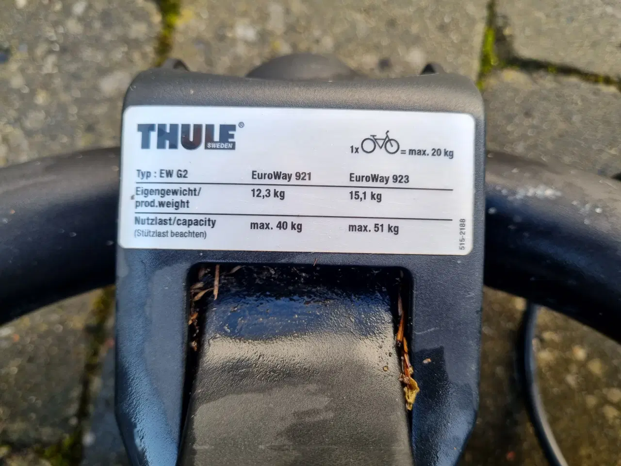 Billede 3 - Thule cykelholder til 3 cykler