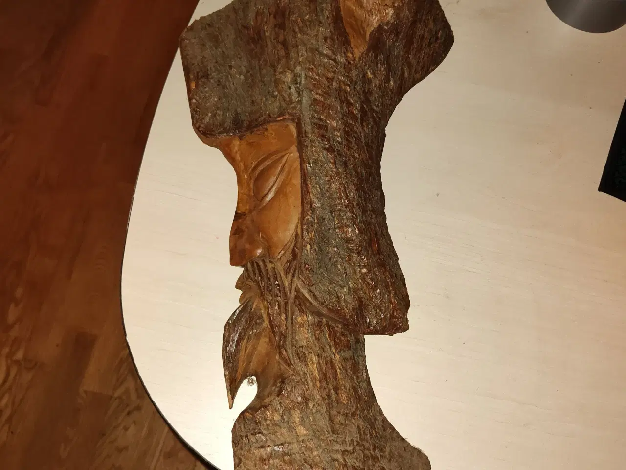 Billede 1 - Træ skulptur 