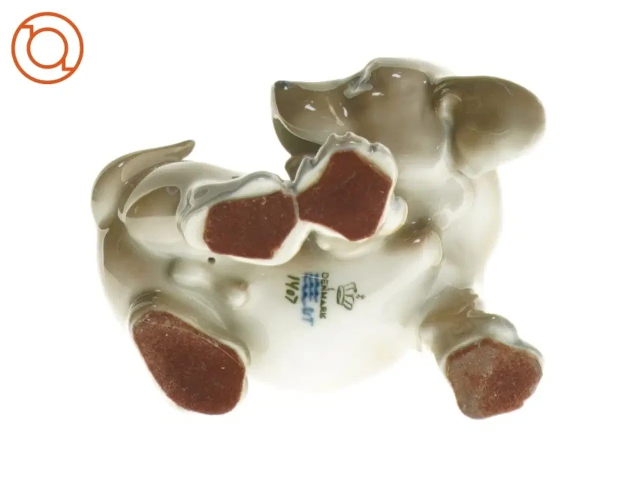 Billede 2 - Gravhund, Royal Copenhagen. RC 1407, (str. 10 x 8 cm)