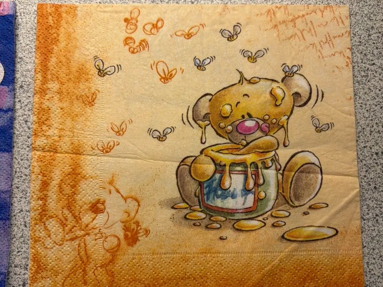 Billede 5 - Diddl serviet og skoleskema 