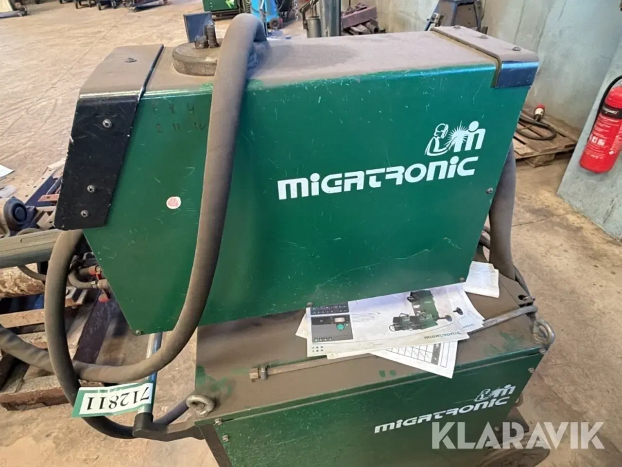 Billede 7 - Svejsemaskine Migatronic MIG 385 MK III + MWF 8 trådfremfører 1 styk