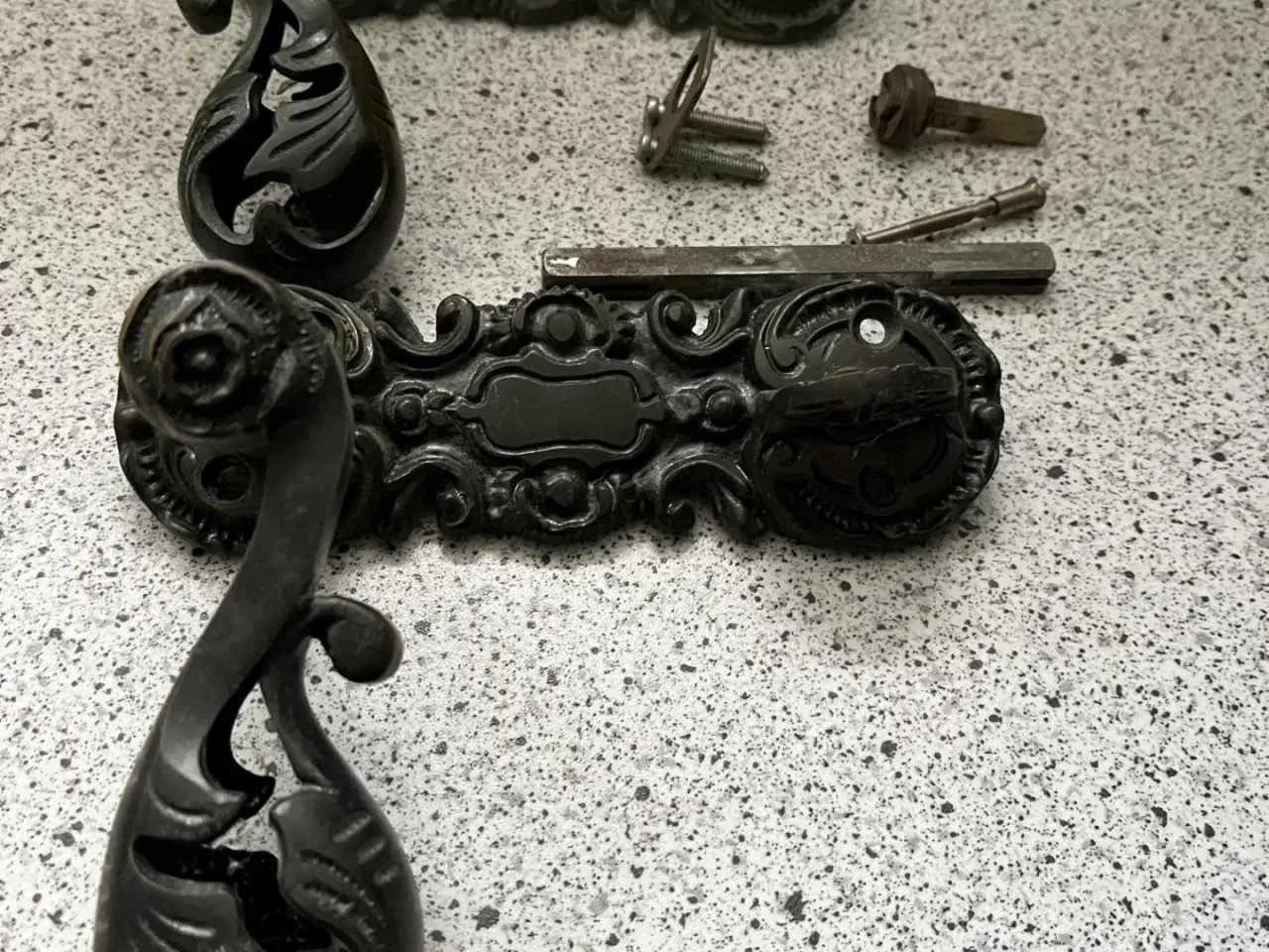 Billede 1 - Dørhåndtag antikt