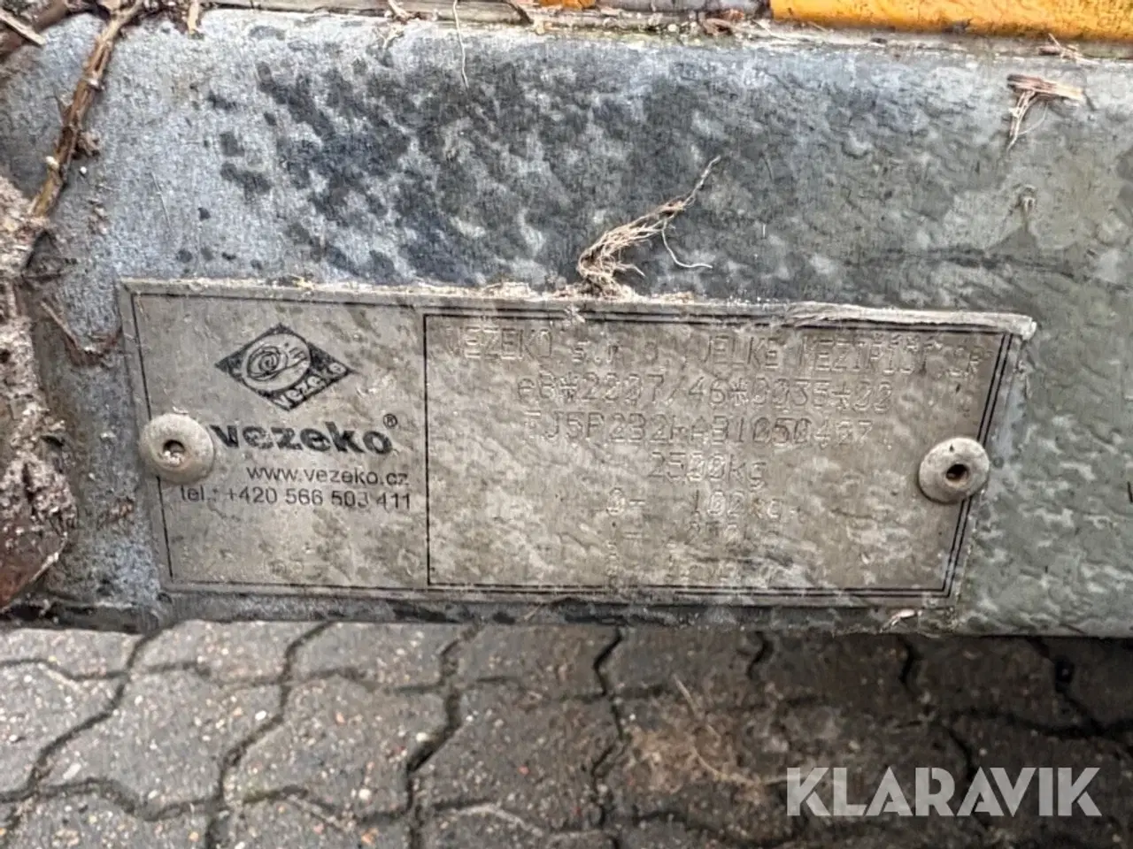 Billede 10 - Hæve/sænke trailer Vezeko Husky 2700