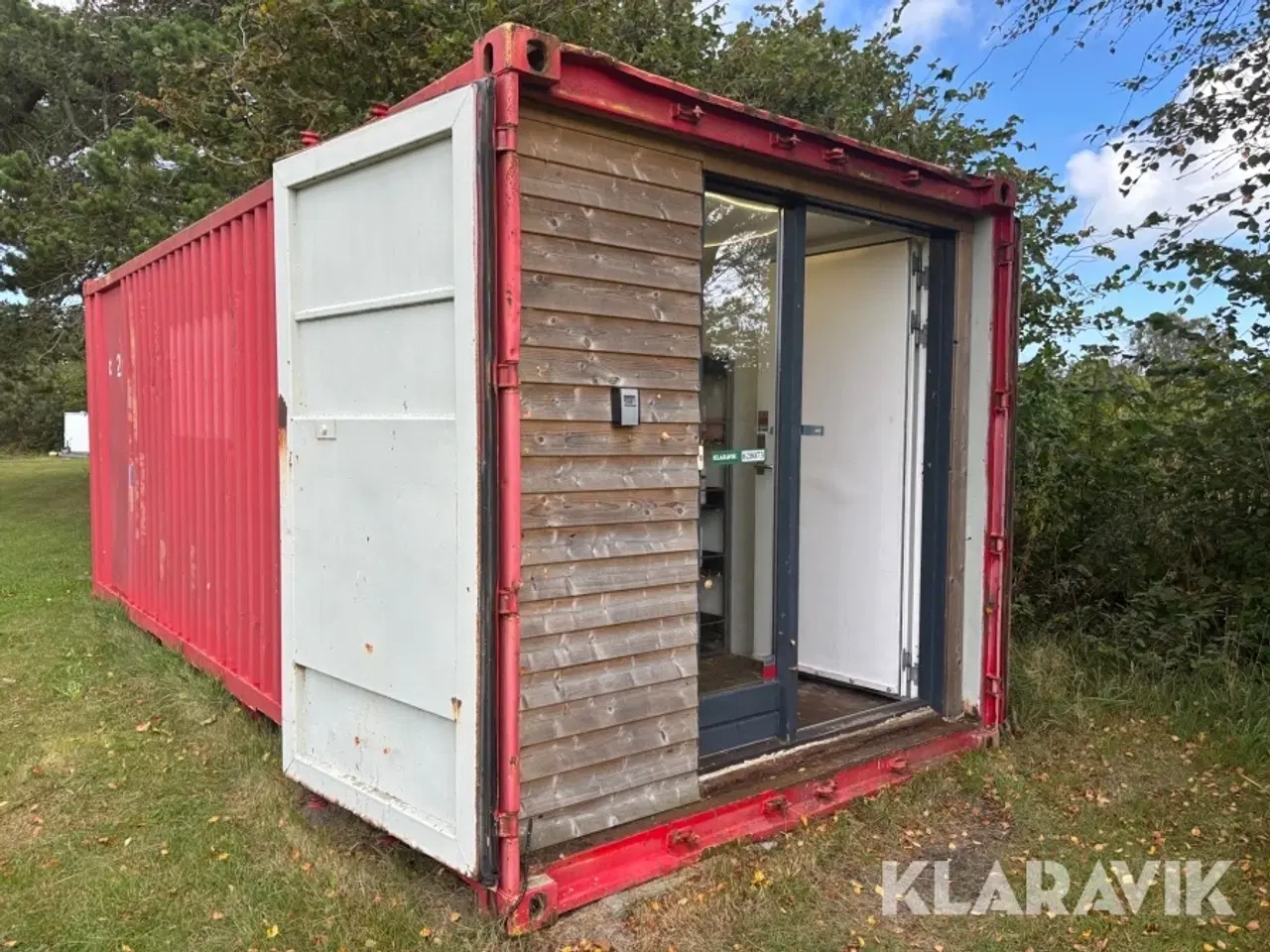 Billede 2 - Skibscontainer isoleret 40 fod med dør