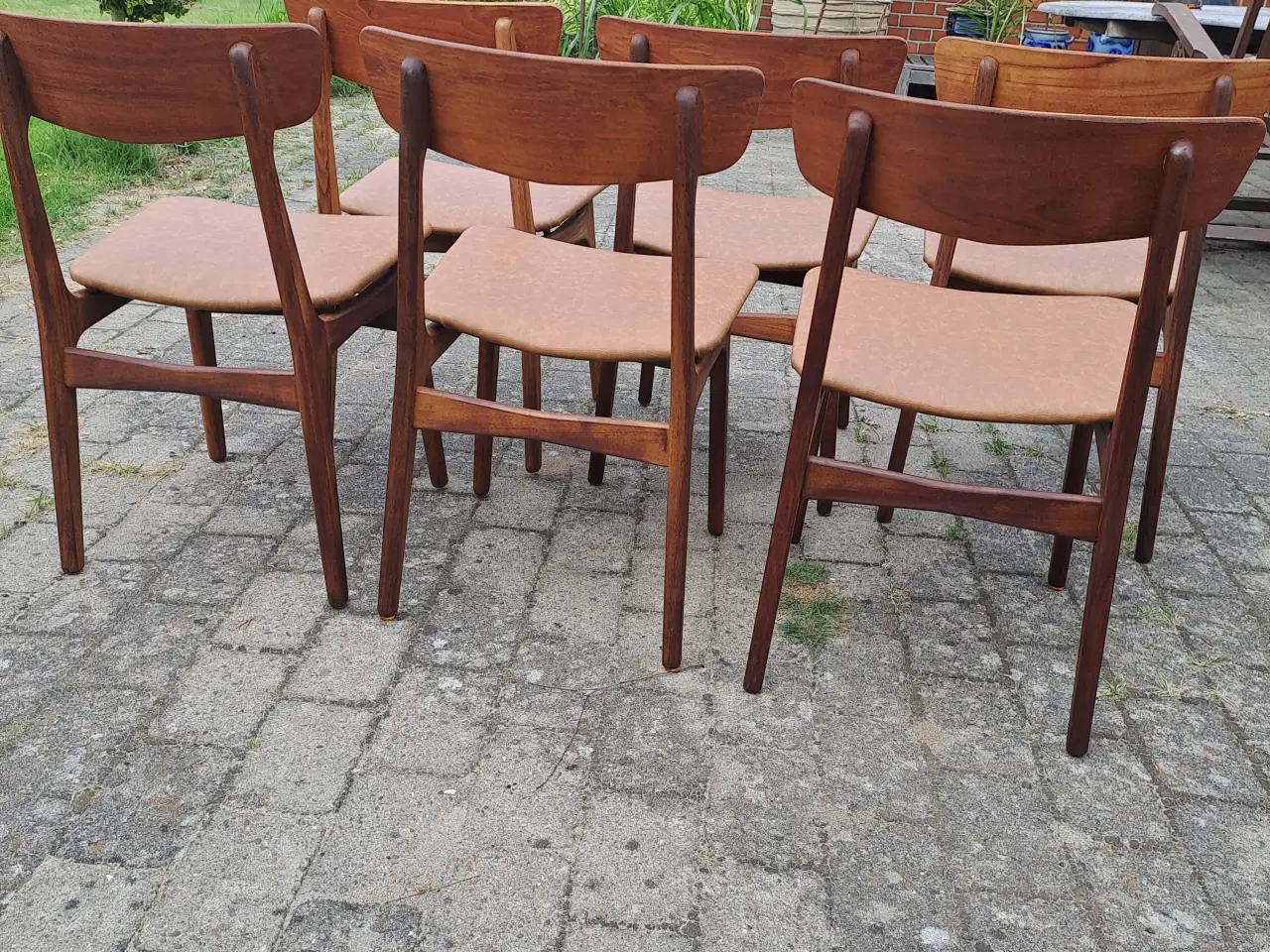 Billede 2 - Teaktræs stole 