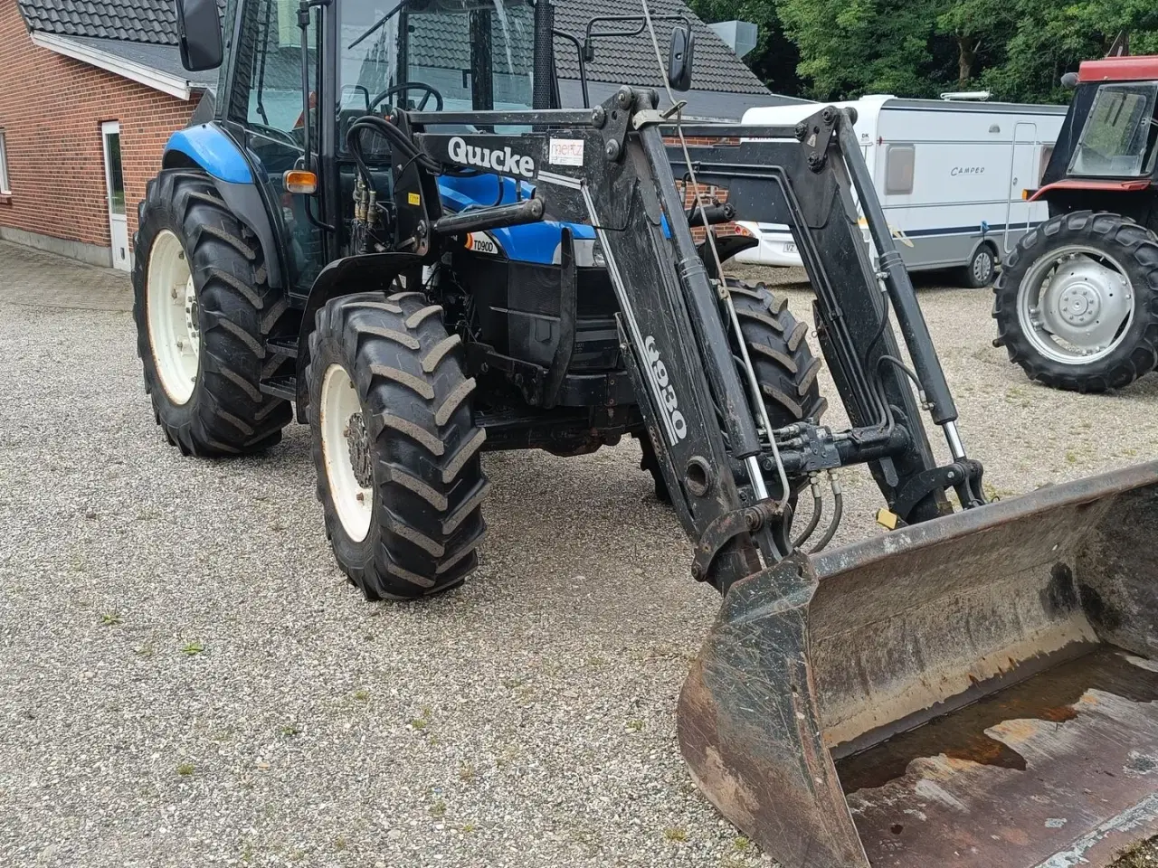 Billede 8 - New Holland TD90D med frontlæsser (Eurobeslag)