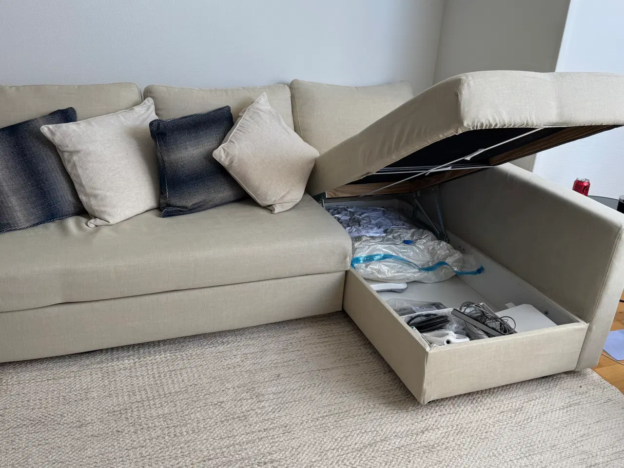 Billede 2 - FRIHETEN sofa bed, exclusive color + extra cover