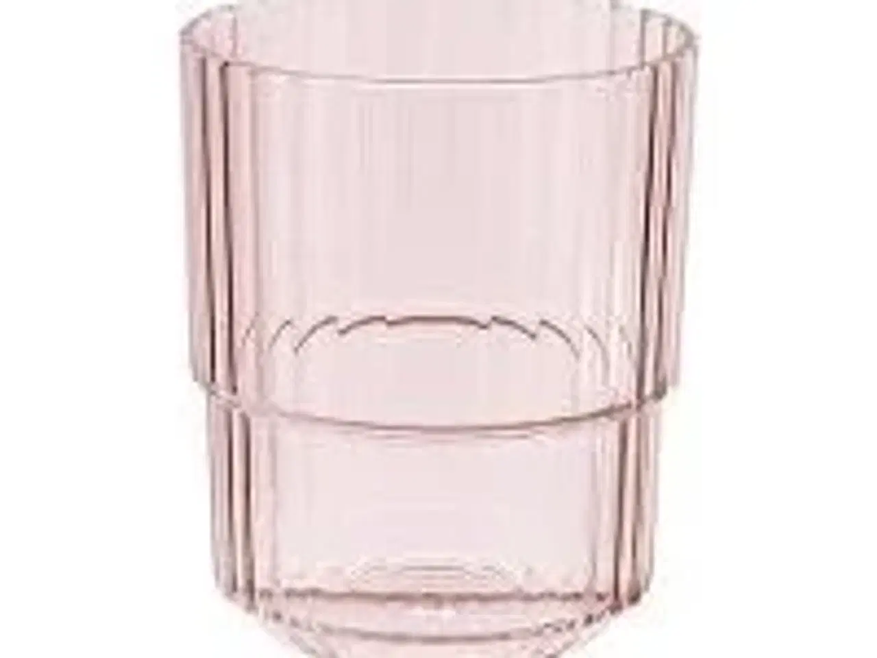 Billede 1 - 31 stk. Drikkeglas lyserød 30 cl Linea