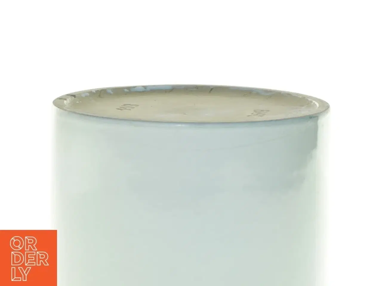 Billede 3 - Hvid keramik urtepotteskjuler (str. 15 x 16 cm)