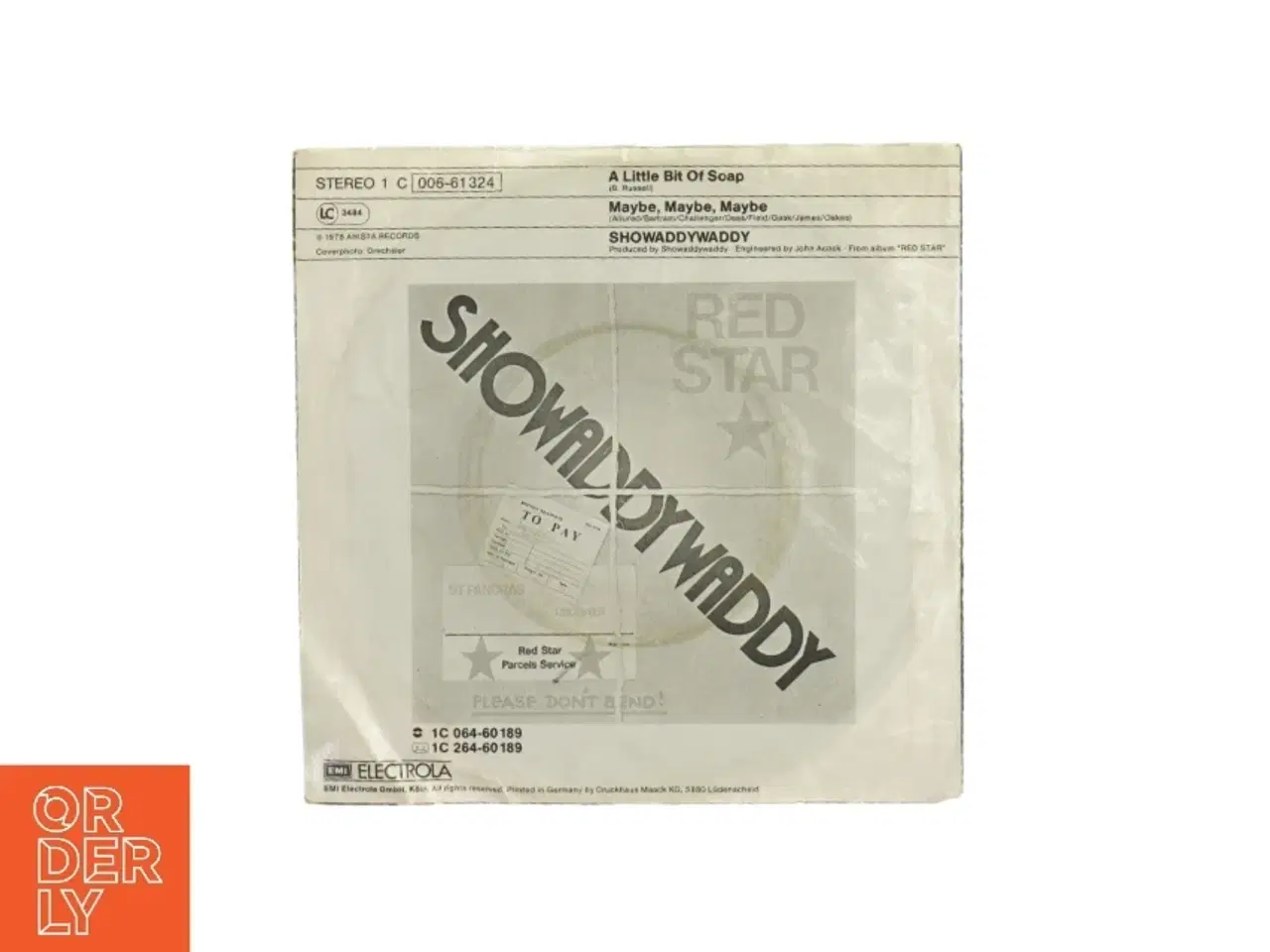 Billede 2 - A little bit of soap Showaddy Waddy Vinylplade