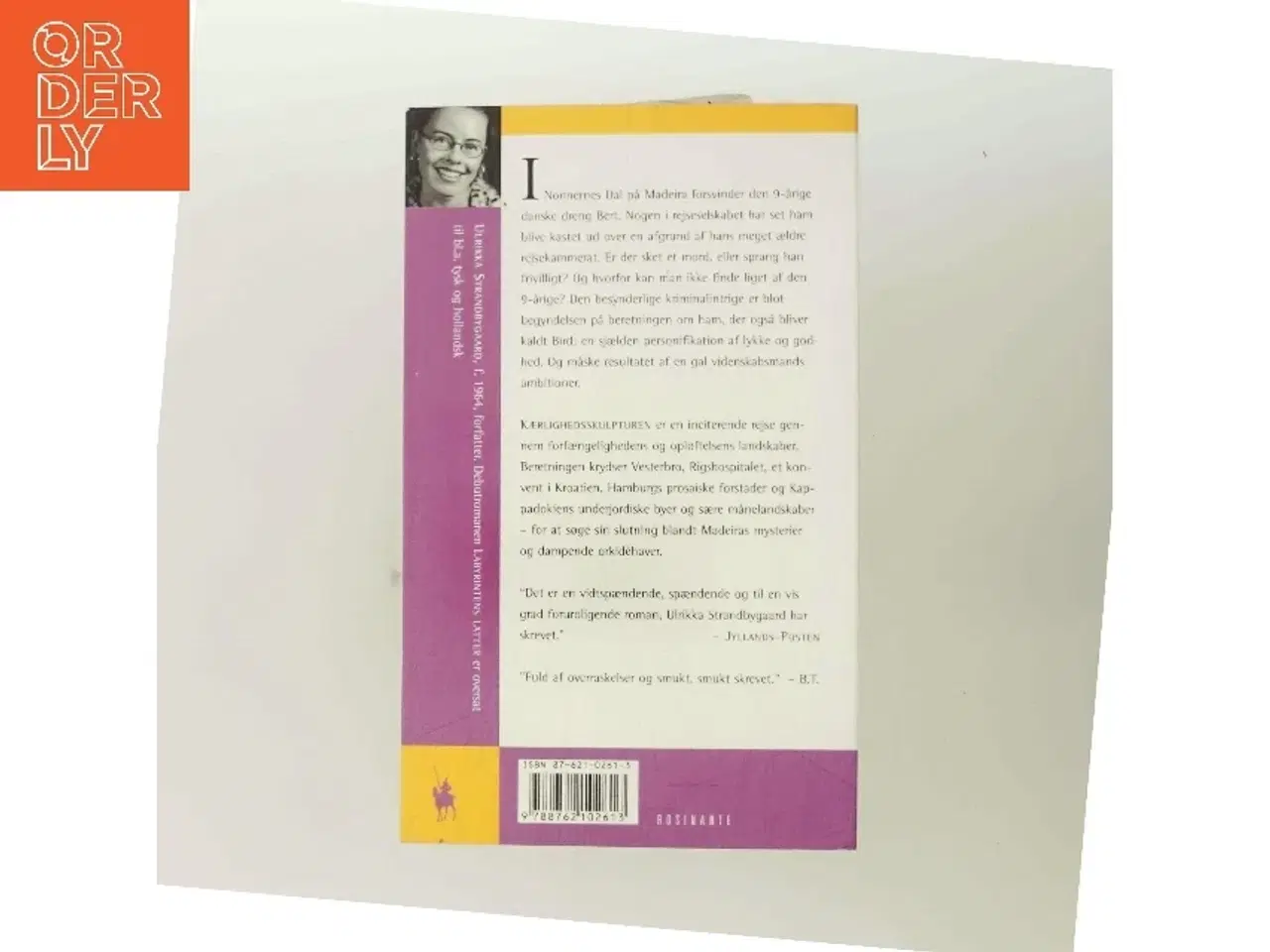 Billede 3 - Kærlighedsskulpturen : roman af Ulrikka Strandbygaard (Bog)