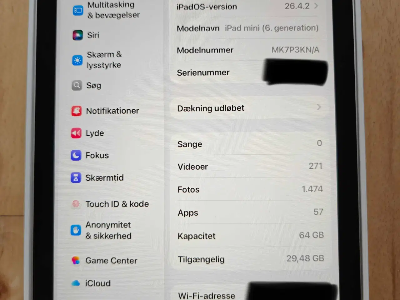 Billede 2 - iPad Mini 6 WiFi 