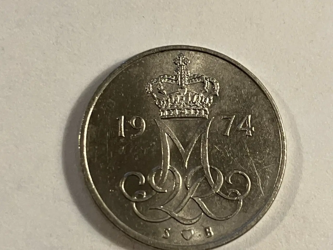 Billede 1 - 10 Øre 1974 Danmark