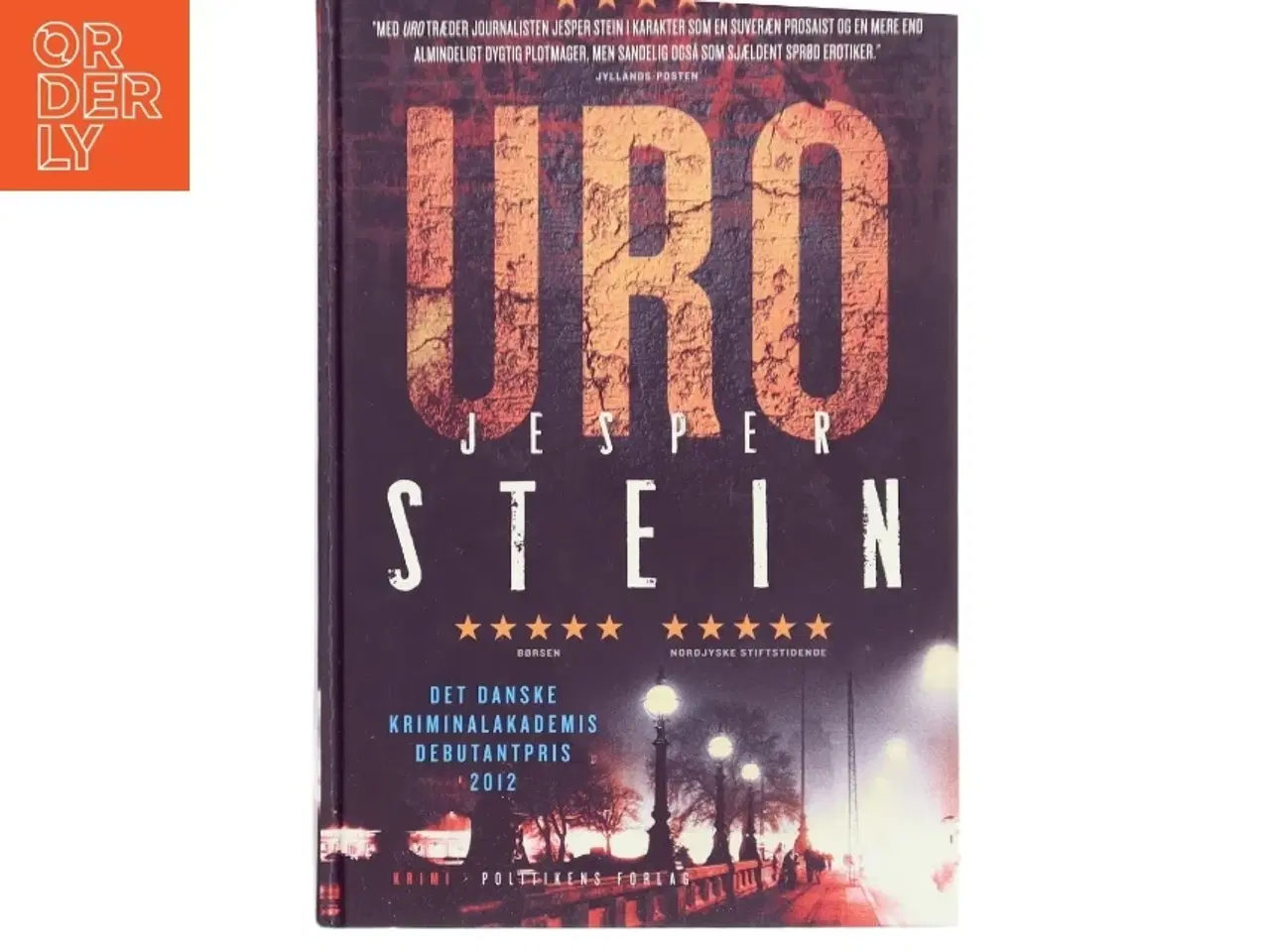 Billede 1 - Uro af Jesper Stein (Bog)