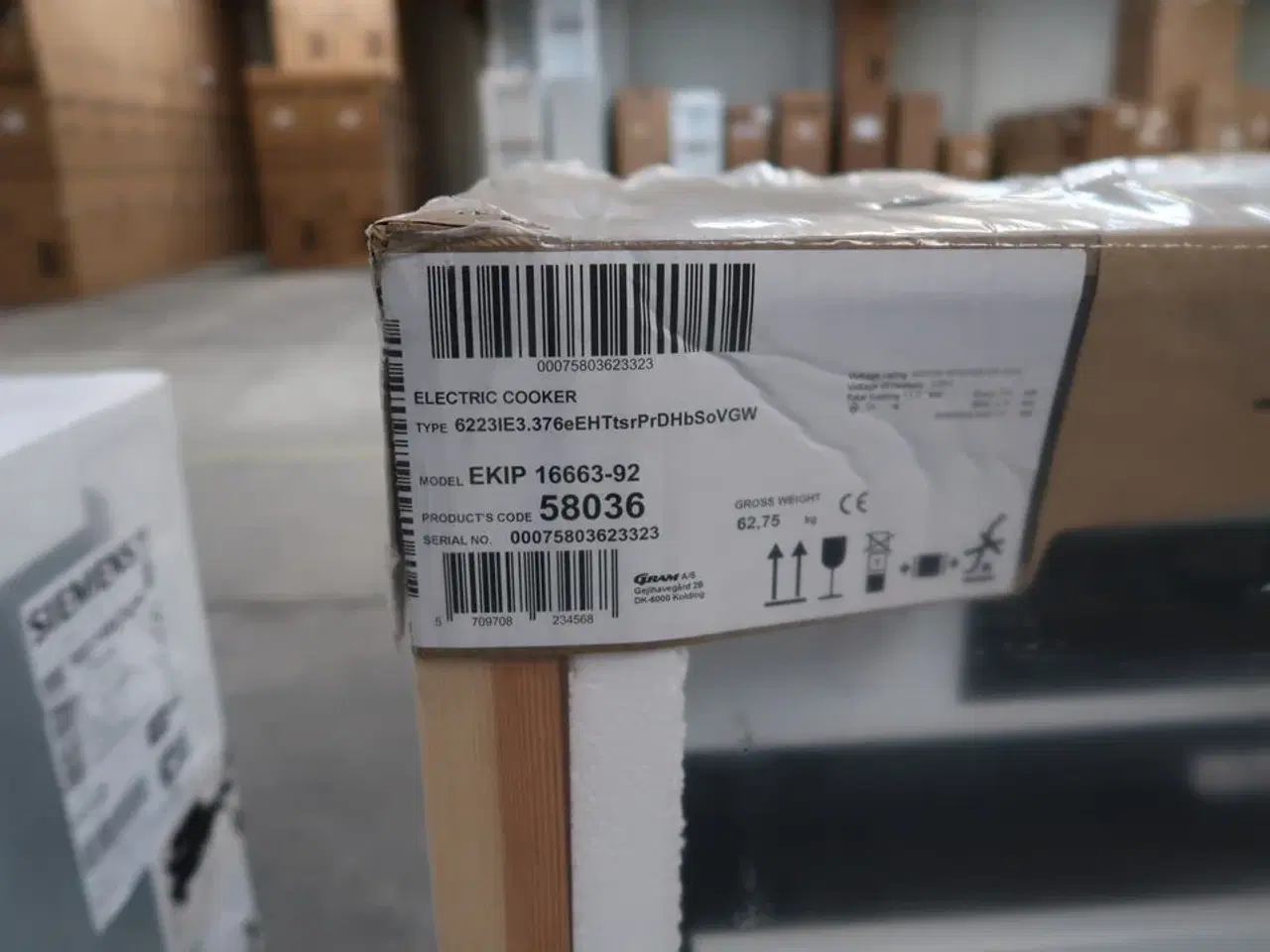 Billede 2 - Induktionskomfur GRAM EKIP 16663-92