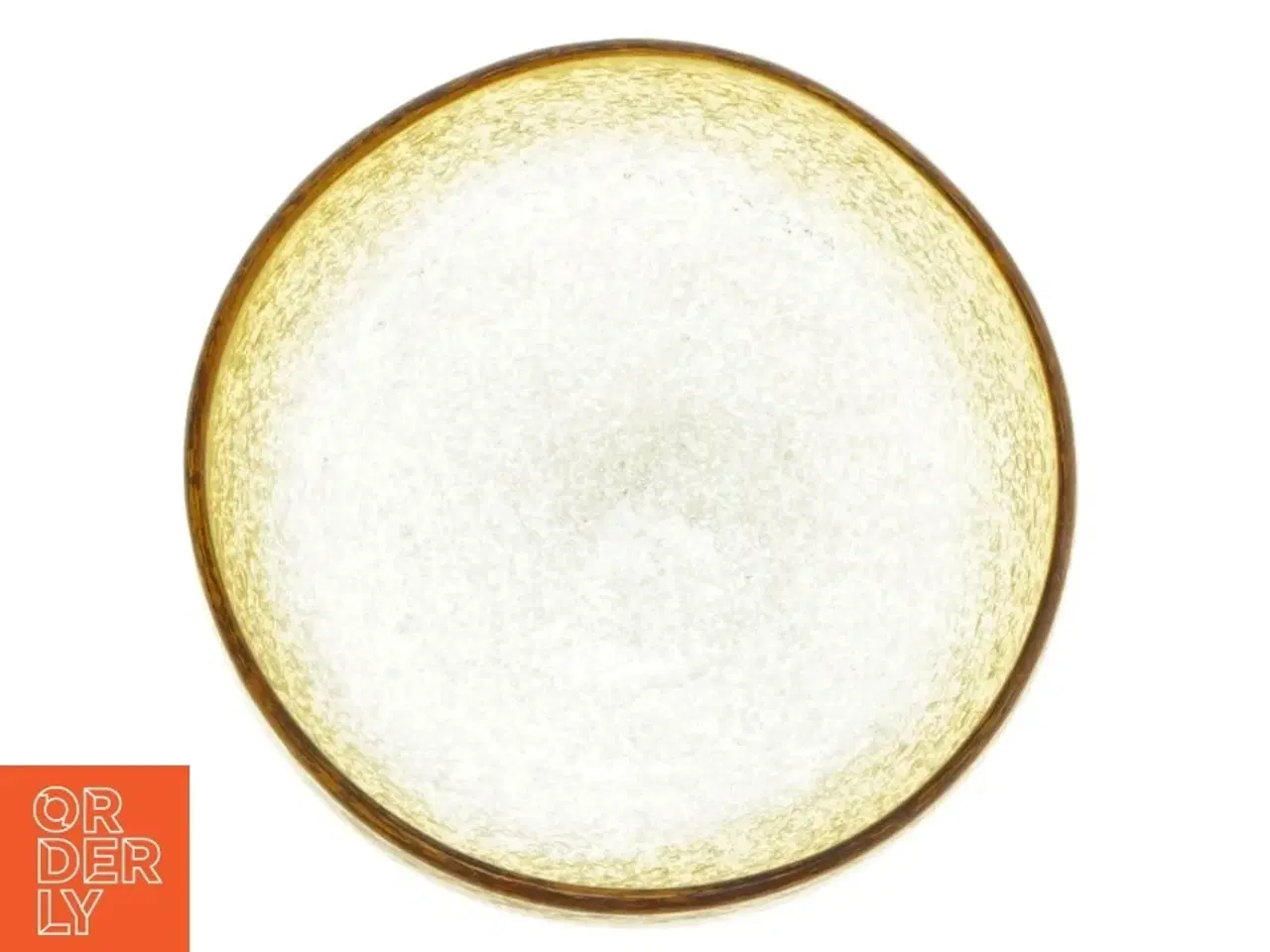 Billede 3 - Gul glasskål (str. 11 cm)