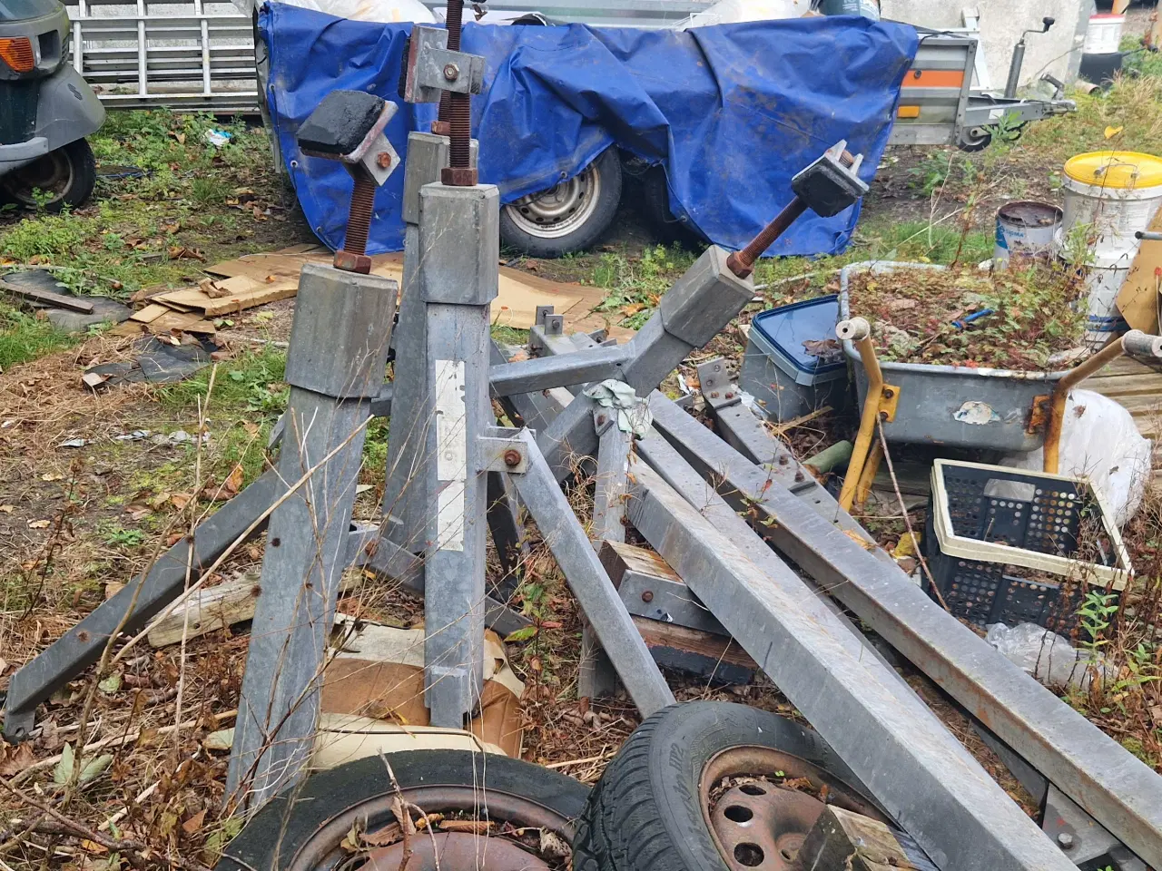 Billede 2 - MotorBådsstativ