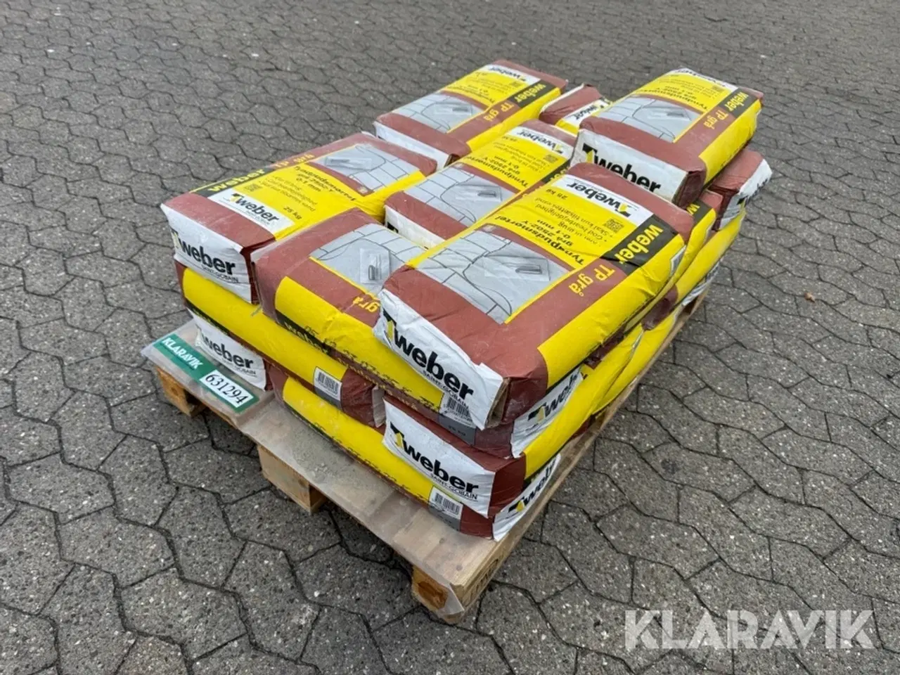 Billede 1 - Tyndpudsmørtel Weber 2502-Y