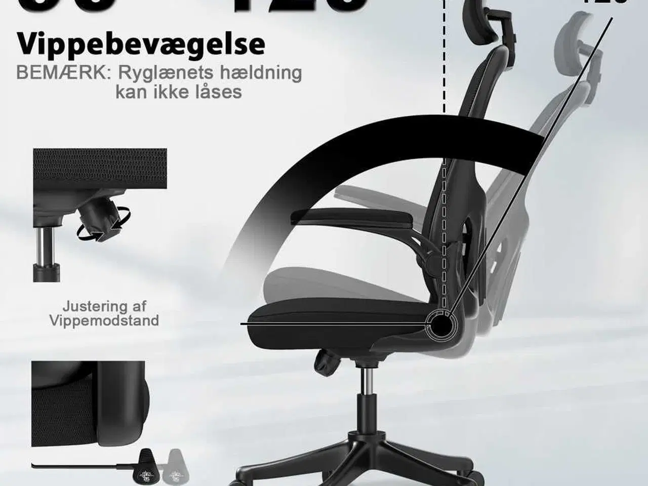 Billede 2 - Kontorstol fra sandberg