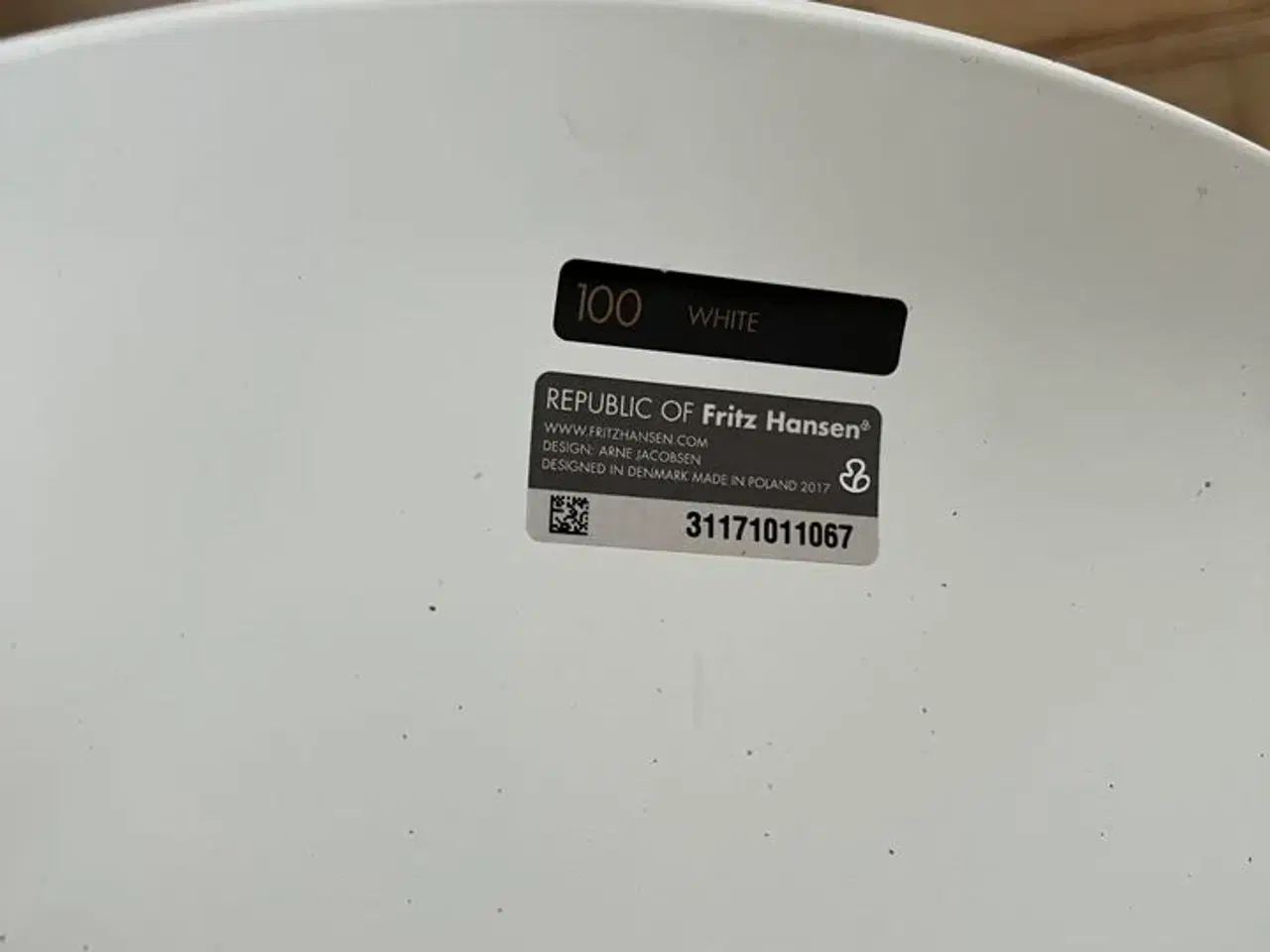 Billede 3 - 4 Stole ARNE JACOBSEN FRITZ HANSEN