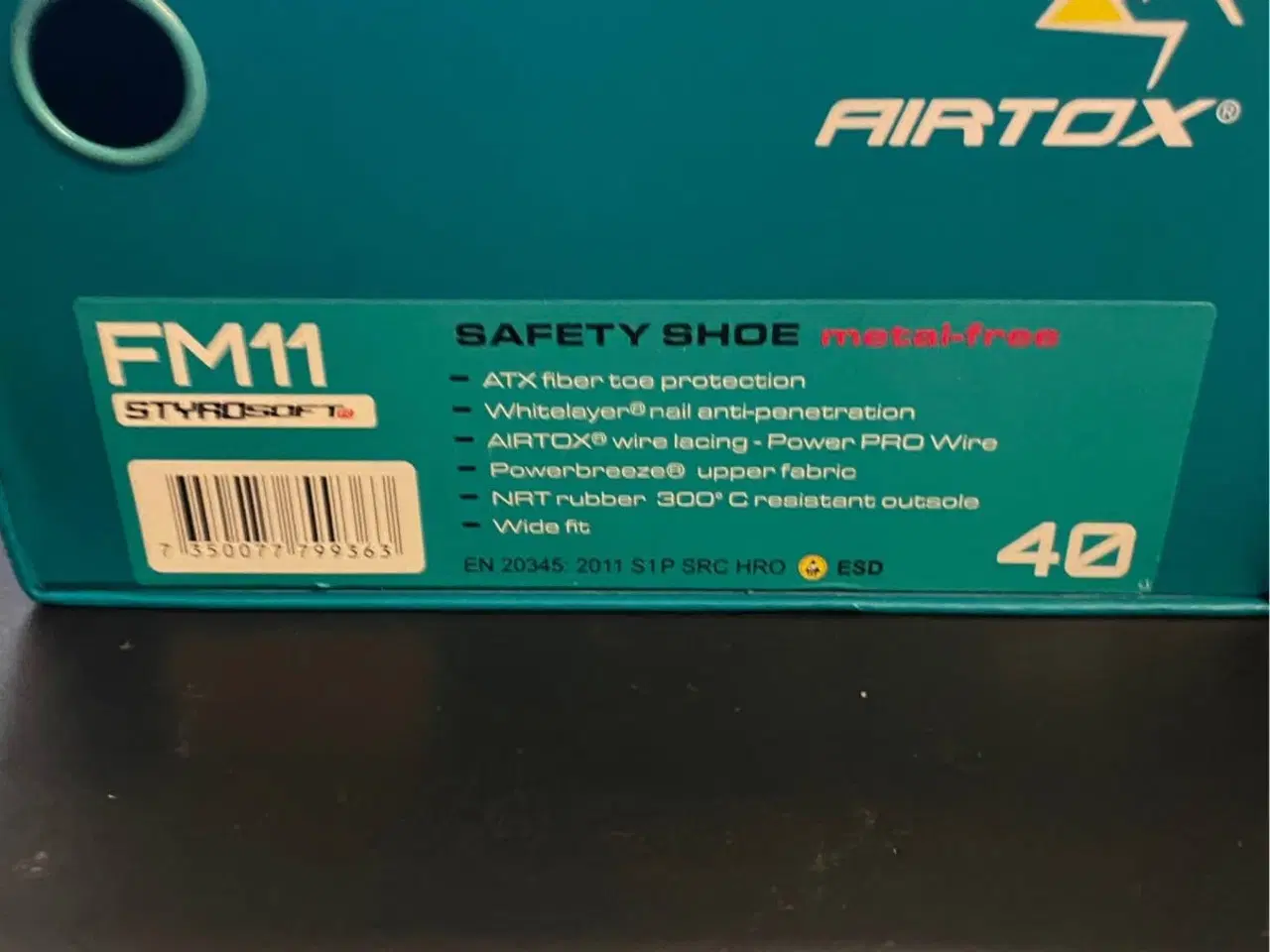 Billede 5 - Airtox sikkerhedssko størrelse 40