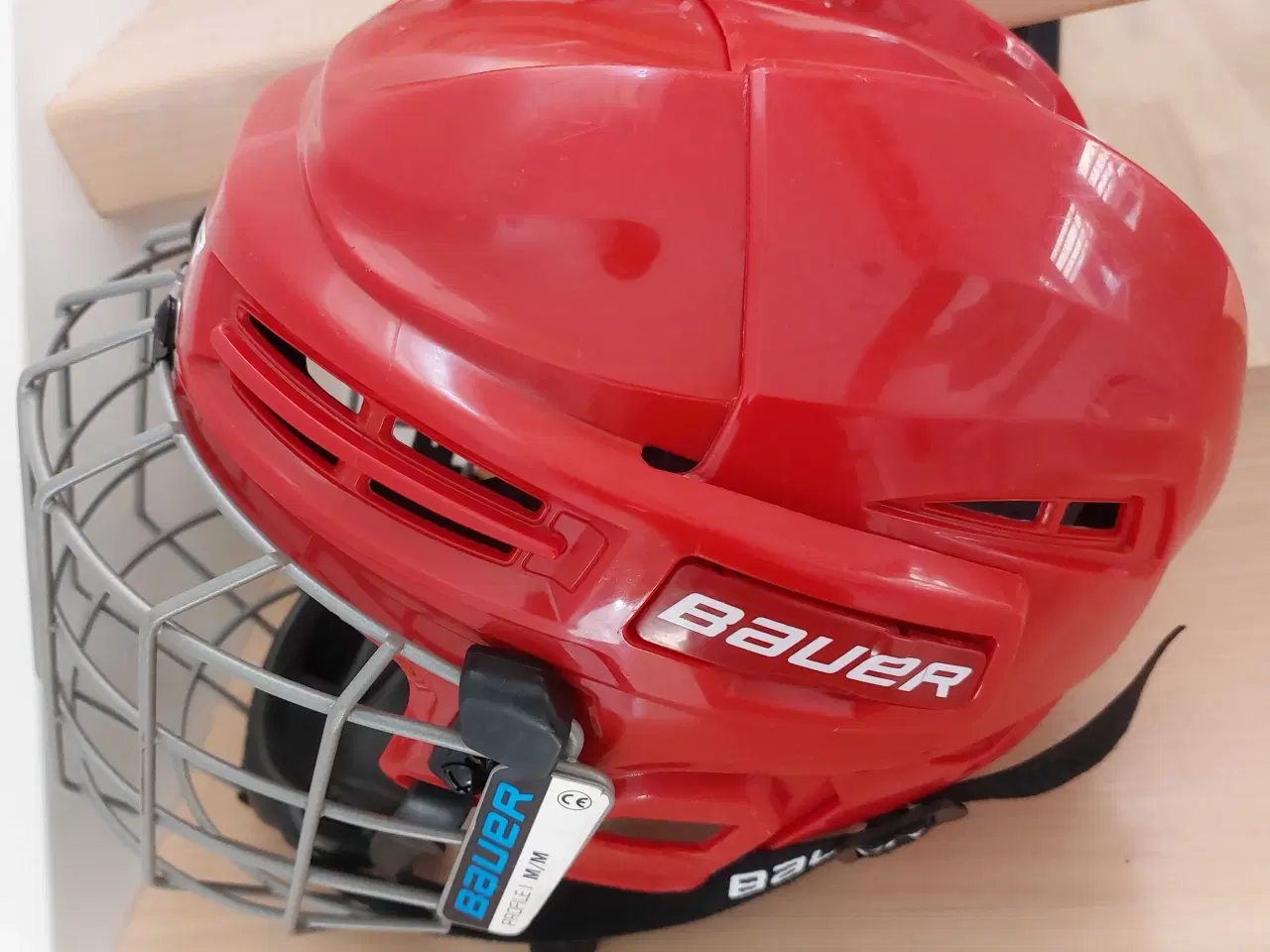Billede 3 - Bauer ishockeyhjelm. Str. Junior M/M. Passer til U