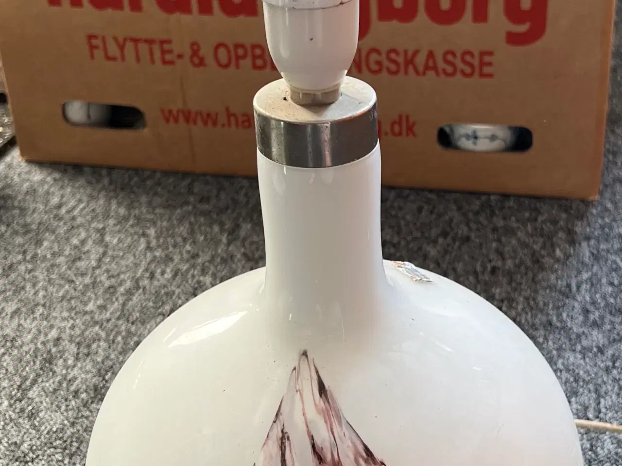 Billede 1 - Holmegaard bordlampe