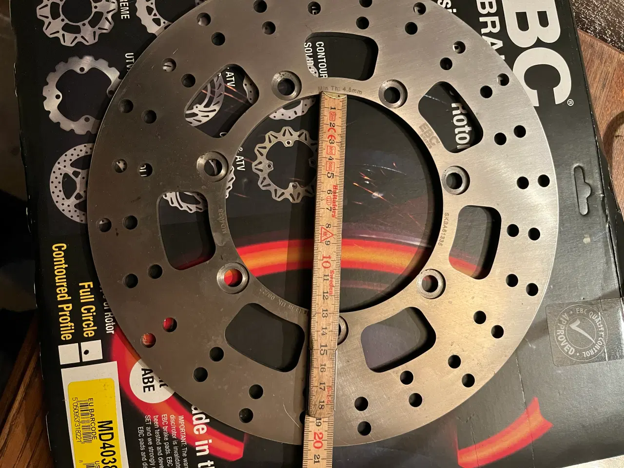 Billede 1 - Bremseskiver nye fejlkøbt til Kawasaki men passer