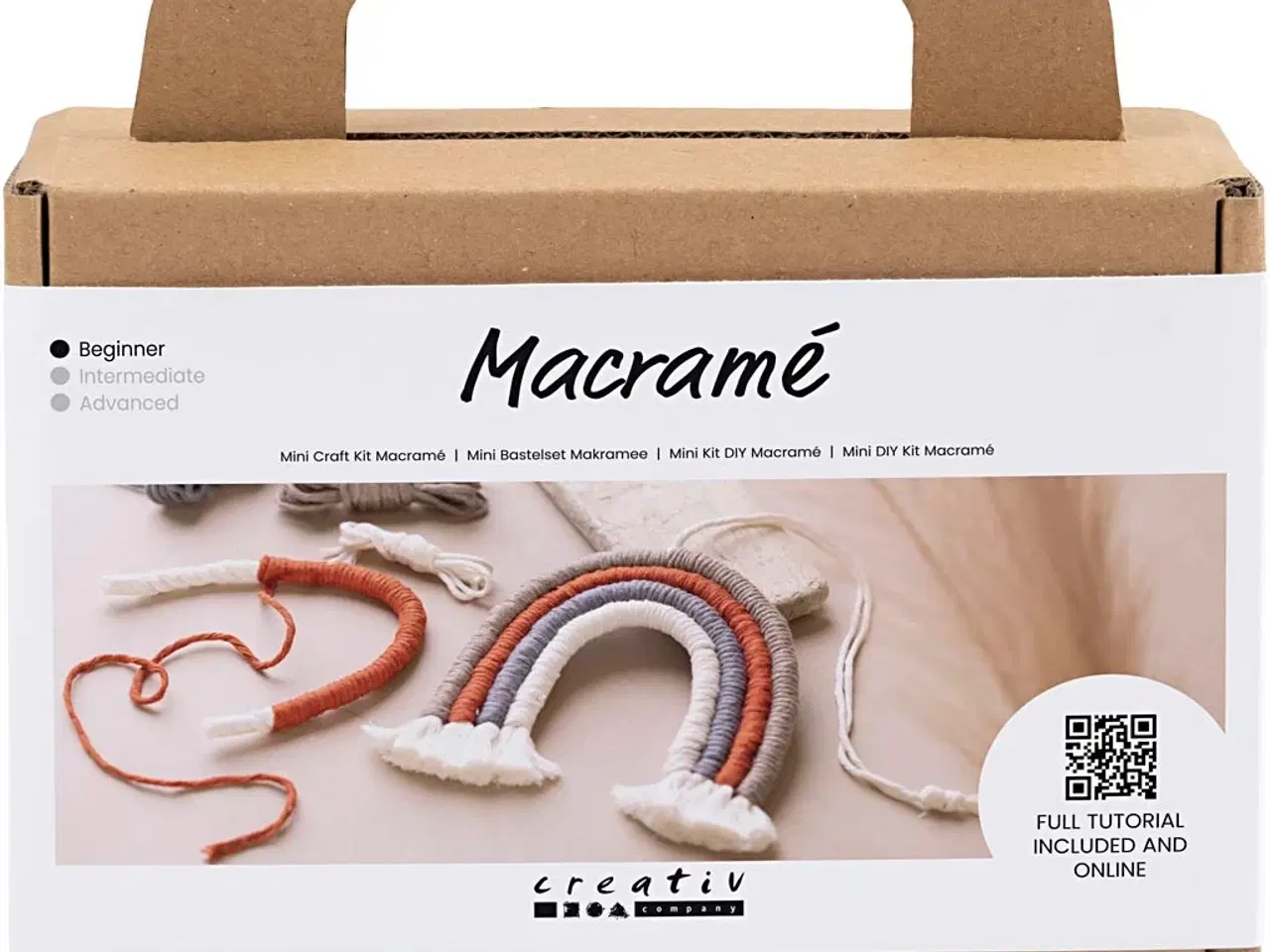Billede 1 - DIY Macramé Kit - Skab din egen Regnbue