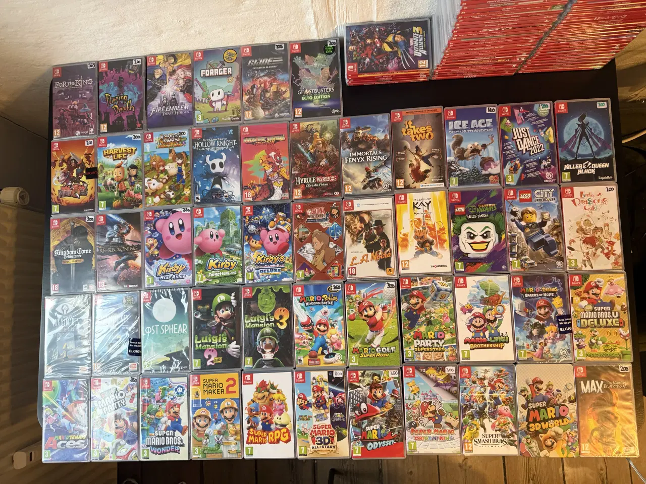 Billede 11 - Seperate Priser! 200 stk Nintendo Switch Spil