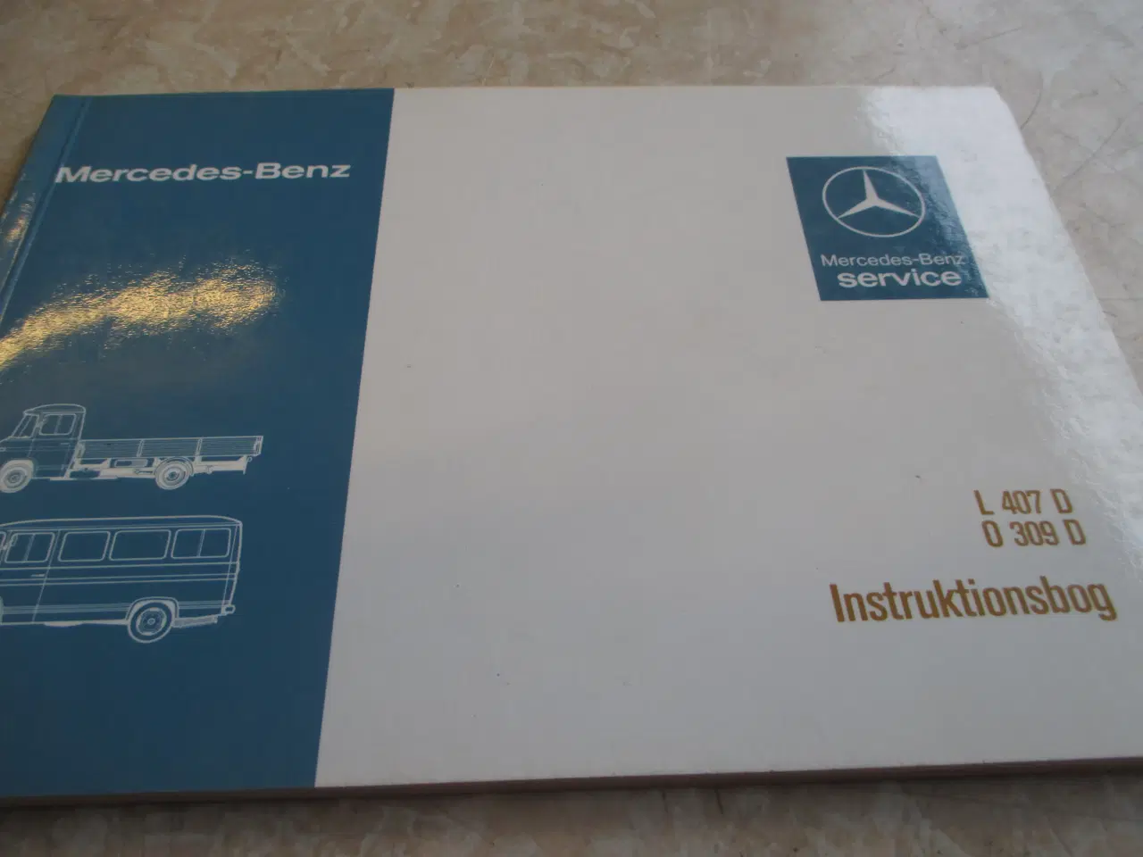 Billede 1 - Instruktions bog   Mercedes
