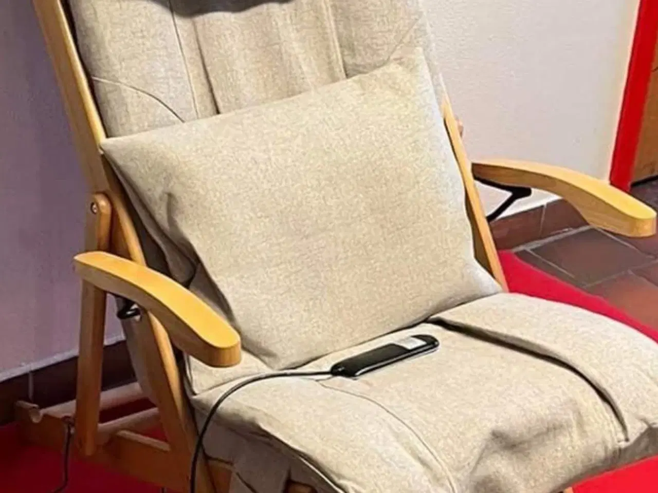 Billede 1 - Ezee Foldable Massage chair - massagestol