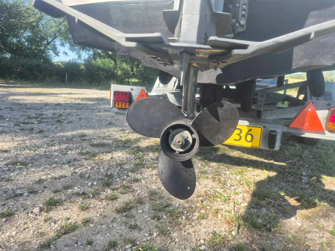 Billede 6 - Motorbåd med trailer