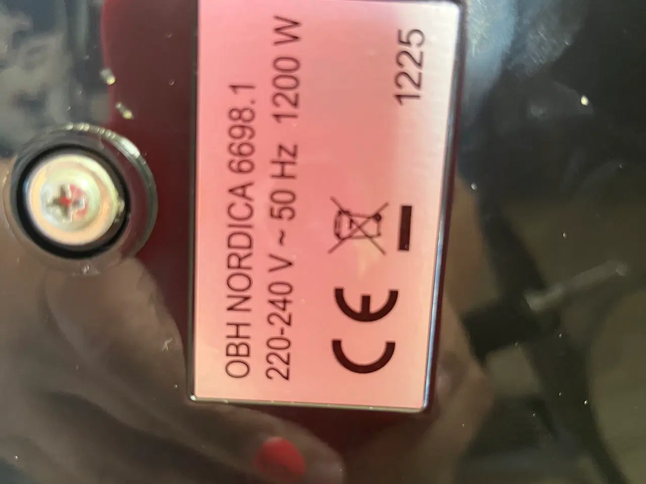 Billede 5 - OBH Norditalien røremaskine 1200w