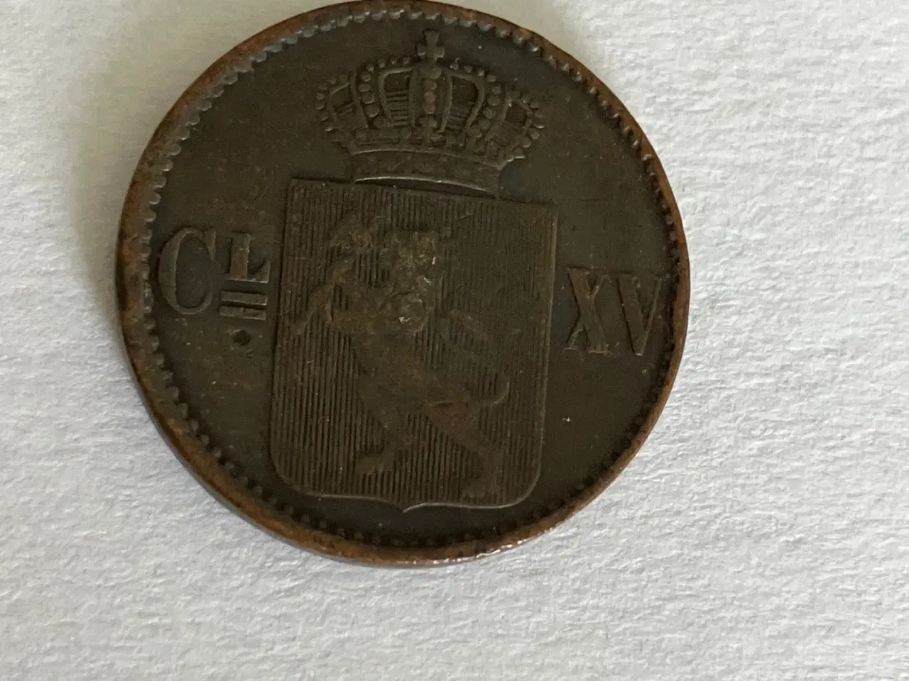 Billede 2 - 1 Skilling 1870 Norge