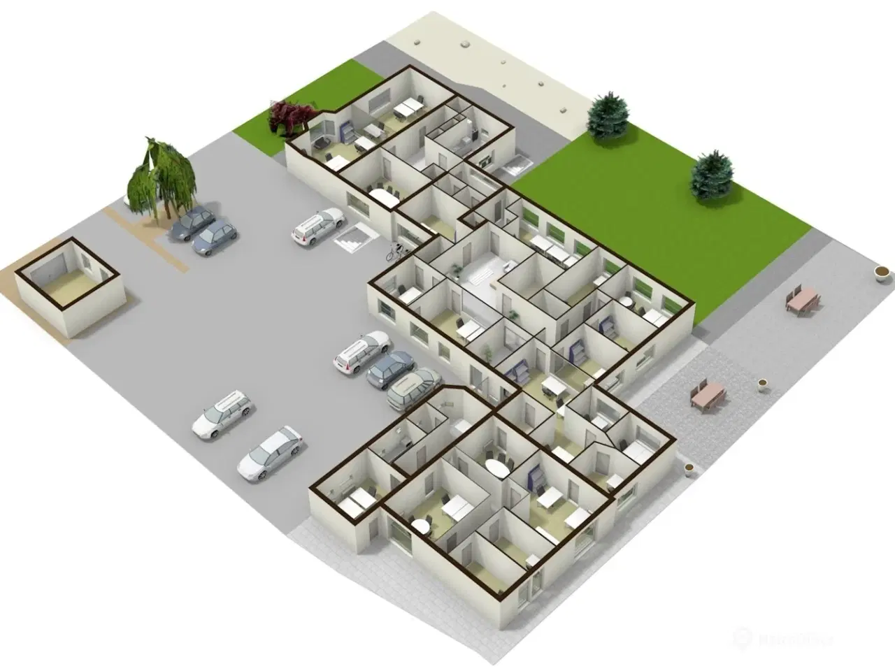 Billede 22 - Kontorfællesskab i det centrale Odense