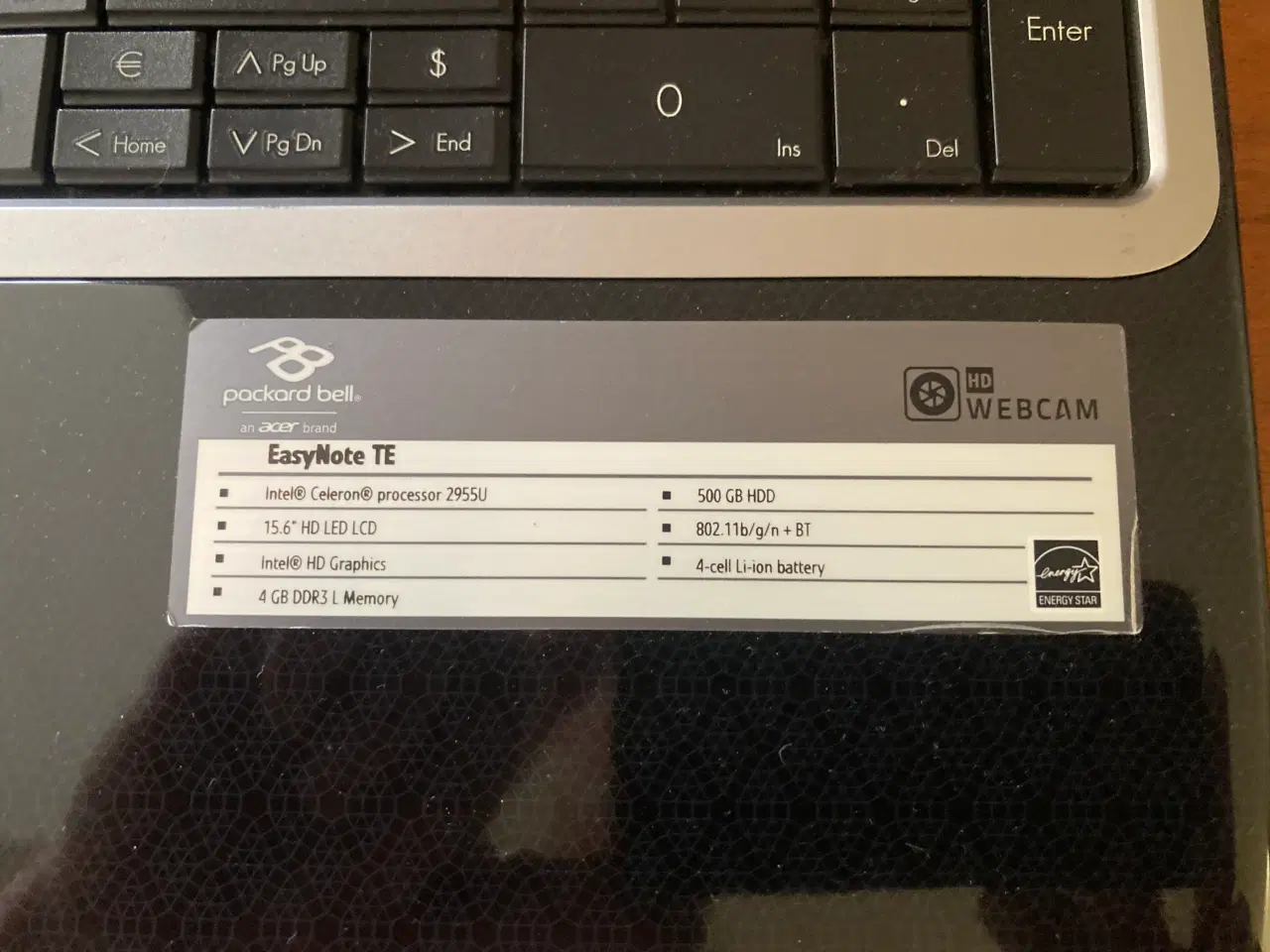 Billede 7 - Bærbar Packard Bell 15,6"