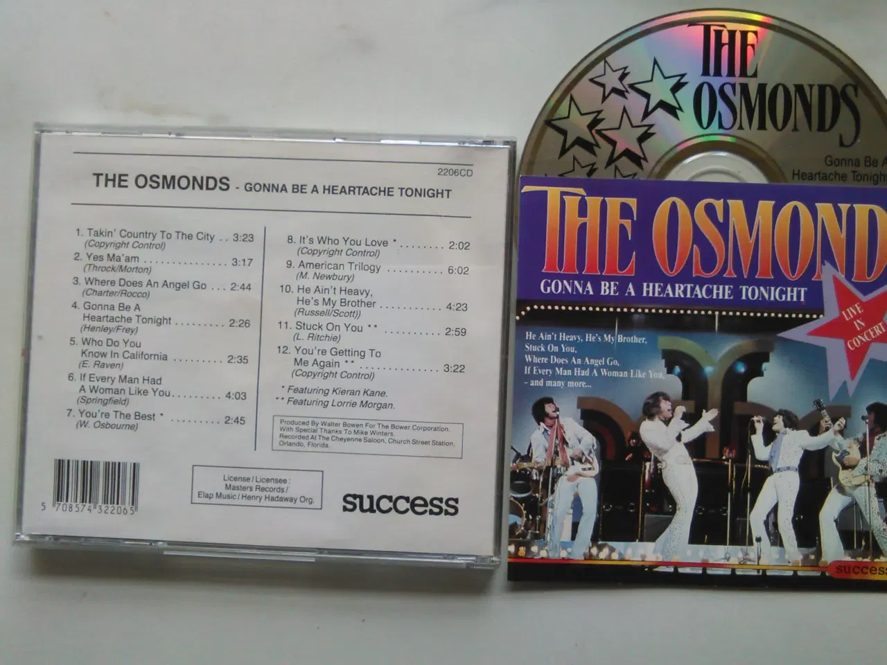 Billede 2 - The Osmonds: Gonna Be A Heartache Tonight (Live 