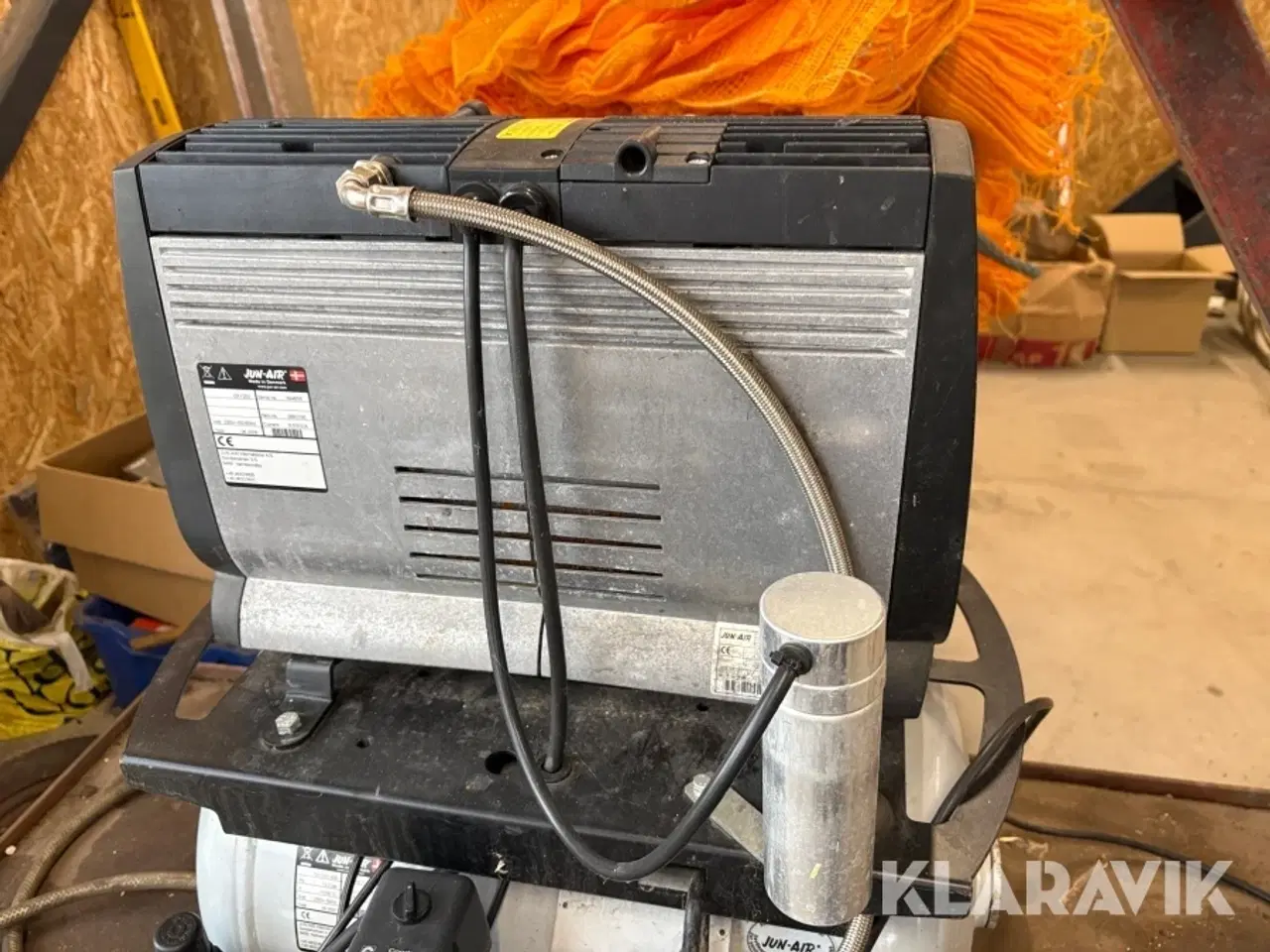 Billede 2 - Kompressor Jun-Air OF1202 på vogn