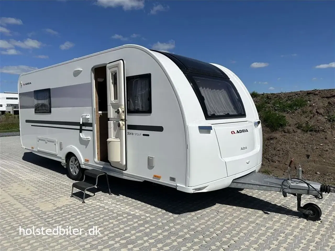 Billede 1 - 2019 - Adria Adora 572 UT   Enkeltsenge og ende bad/wc