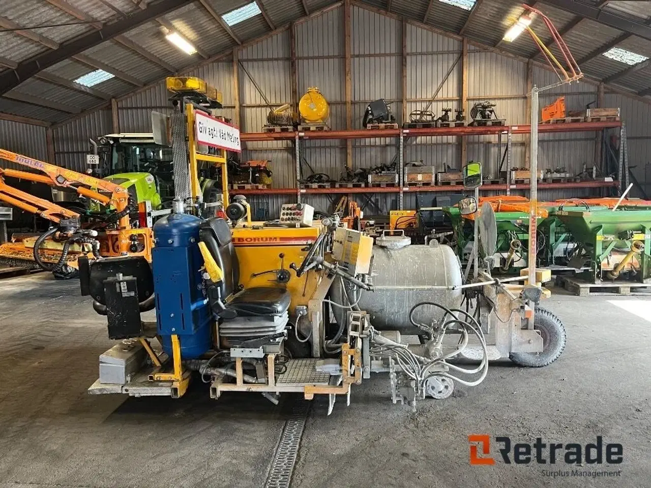 Billede 3 - - - - Borum stribemaskine BM250