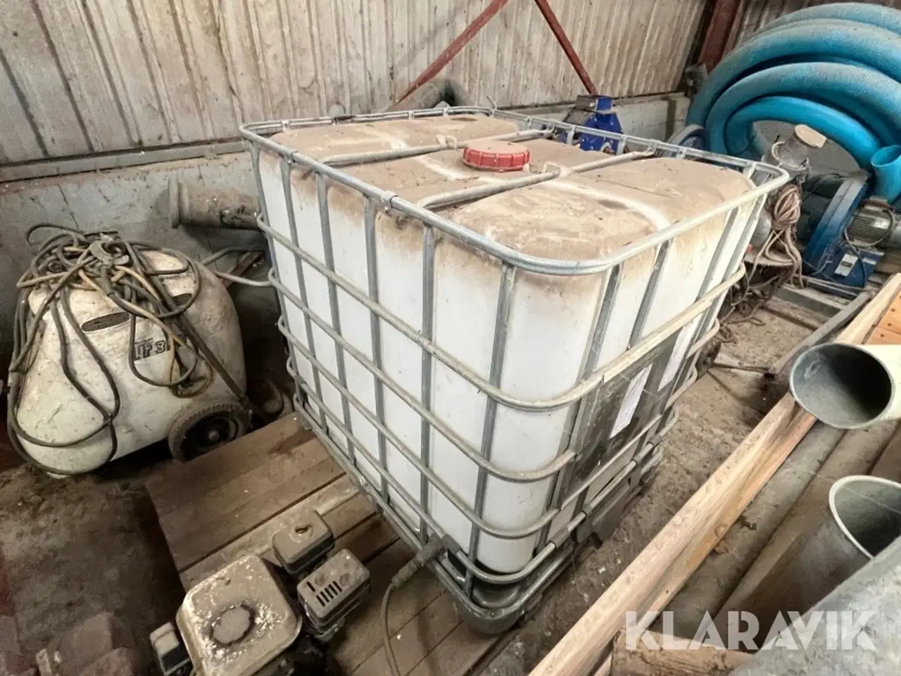 Billede 8 - Pumpe med tank 1000 L
