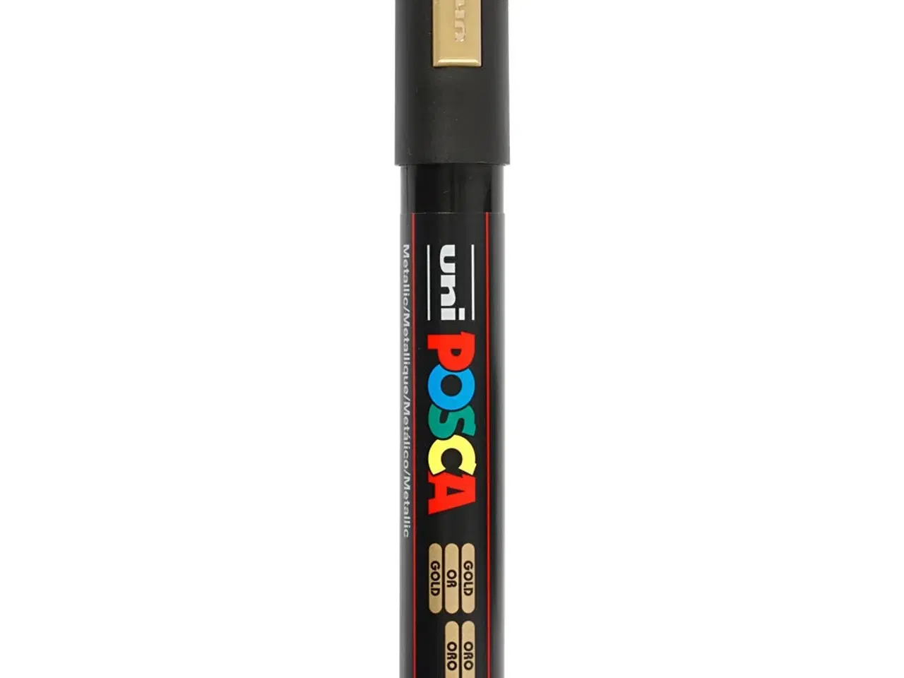 Billede 1 - Posca Tusch, PC-5M, streg 2,5 mm, medium, guld, 1 stk.